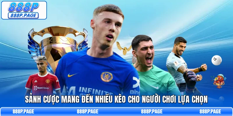 Sảnh cược mang đến nhiều kèo cho người chơi lựa chọn